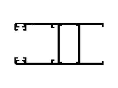 Hoja corrediza ( Jxx = 15,32 cm4 )